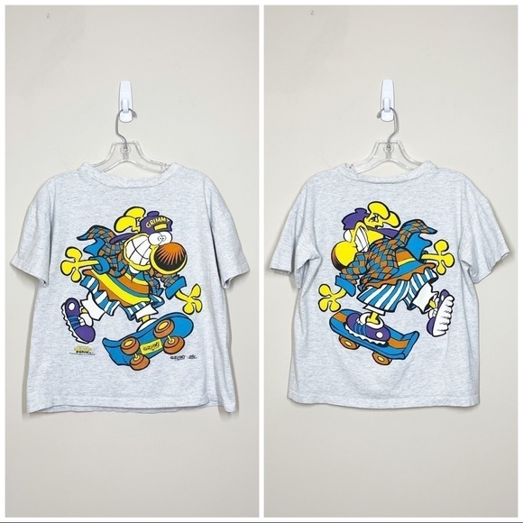 Grimmy Vintage T Shirt Doublesided - Picture 1 of 8